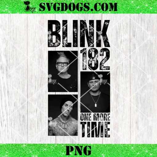 Blink 182 One More Time PNG