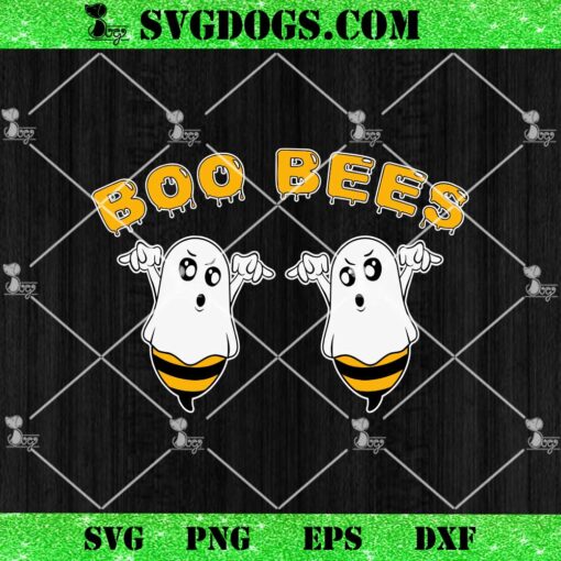 Boo Bees SVG, Halloween Party SVG PNG DXF EPS