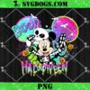 Pluto Mickey Boo Halloween PNG, Pluto Skeleton PNG