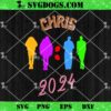 Chris 2024 SVG Cricut, Retro Vintage Chris Personalized First Name SVG PNG EPS DXF