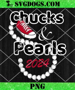 Chucks And Pearls PNG, Vice President Kamala Harris PNG