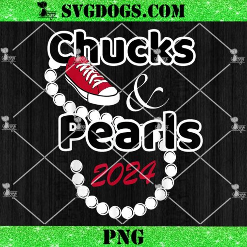 Chucks And Pearls PNG, Vice President Kamala Harris PNG