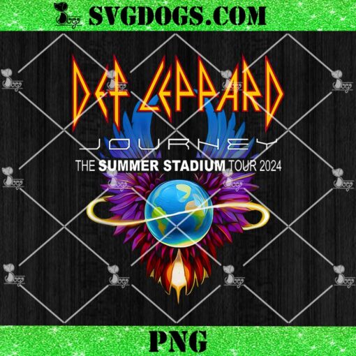 Def leppard 2024 Tour PNG