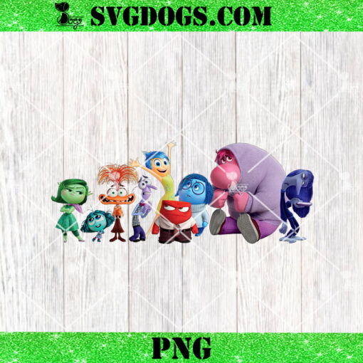 Disney and Pixars Inside Out 2 PNG
