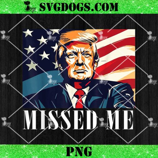 Donald Trump Missed Me PNG, Assassination Attempt 2025 PNG