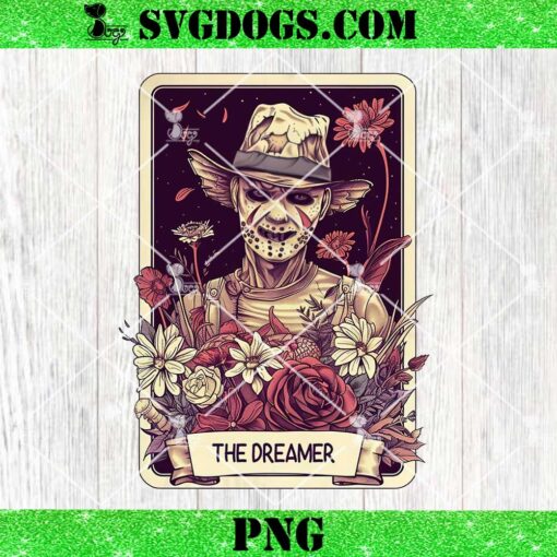 Freddy Krueger The Dreamer PNG, Freddy The Killer Tarot Card PNG