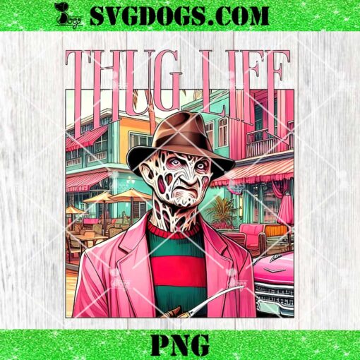 Freddy Krueger Thug Life PNG, Horror Halloween PNG