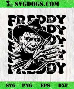 Freddy SVG, Freddy Krueger SVG, Horror Movies Killer SVG PNG EPS DXF