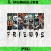 Friends Horror Characters PNG, Halloween Horror Characters PNG