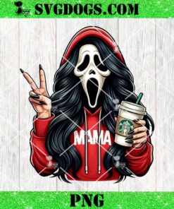 Halloween Horror Mama Drink Starbucks PNG, Ghost Face Coffee PNG