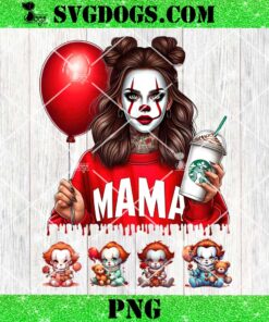 Halloween Horror Mama Movie Custom Kid Name PNG, Horror Mama Iced Coffee Terror PNG