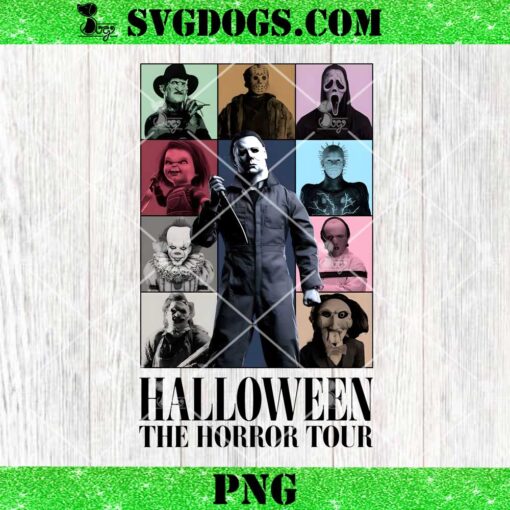 Halloween The Horror Tour Killers PNG, Halloween Horror PNG, Spooky Vibes PNG