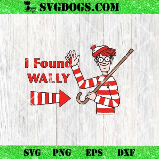 I Found Wally SVG, Where’s Waldo SVG PNG EPS DXF