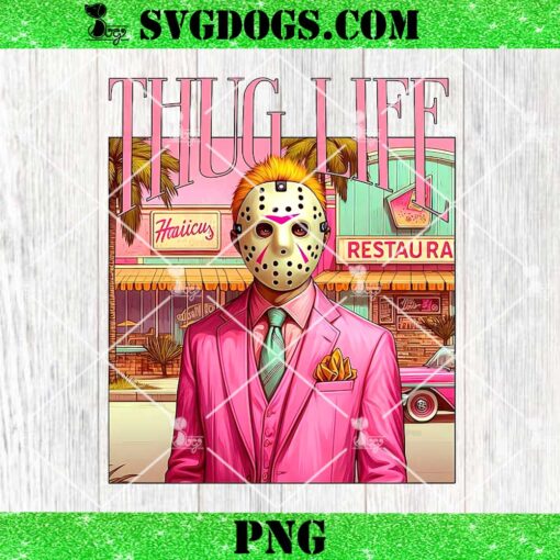 Jason Voorhees Thug Life PNG, Horror Halloween PNG