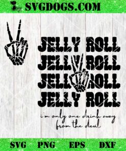 Jelly Roll Beautifully Broken PNG, Jelly Roll Skull PNG