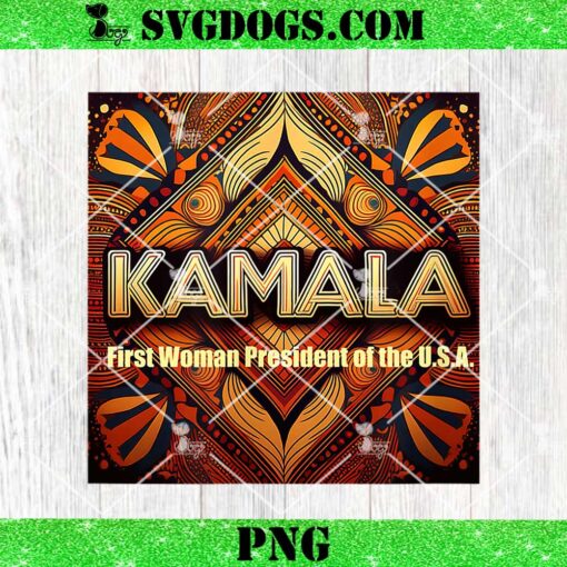 Kamala First Woman President Of The USA PNG, Kamala Harris PNG