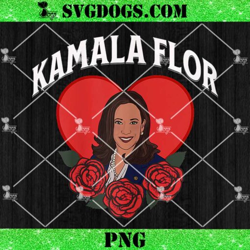 Kamala Flor PNG, Kamala Harris President USA PNG