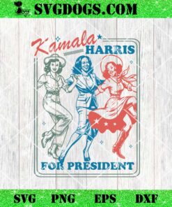 Kamala Harris For President Dancing SVG, Kamala Harris SVG PNG DXF EPS