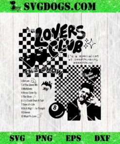 Lovers Club Niall Horan The Show Live On Tour SVG, Niall Horan SVG PNG EPS DXF