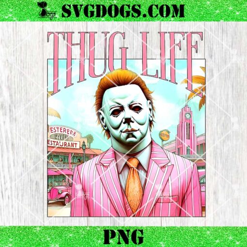 Michael Myers Thug Life PNG, Horror Halloween PNG