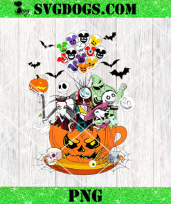 Mickey Balloons Halloween Characters Pumpkin PNG, Nightmare Before Christmas Halloween PNG