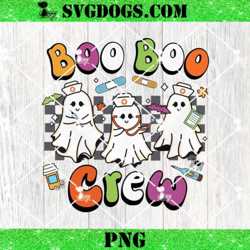 Nurse Boo Boo Crew PNG