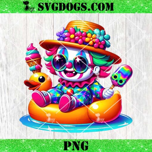 Pennywise Summer PNG, Horror Summer PNG