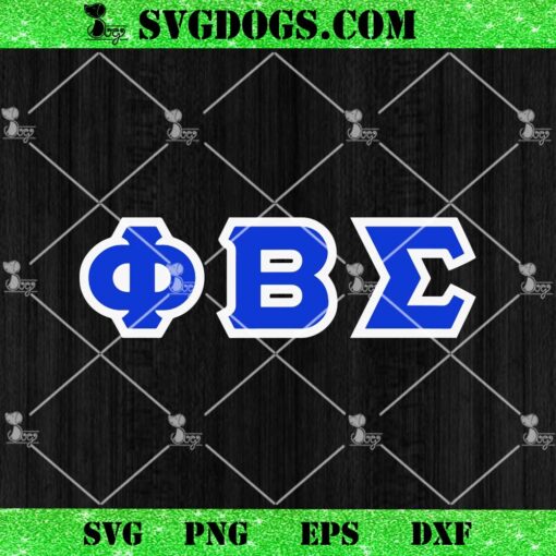 Phi Beta Sigma Paraphernalia SVG, Phi Beta Sigma Fraternity SVG PNG EPS DXF