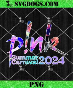 Pink Summer Carnival 2024 PNG Bundle, Pink Singer 2024 World Tour PNG