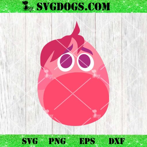 Pixar Inside Out 2 Embarrassment Big Head SVG, Pixar SVG PNG DXF EPS