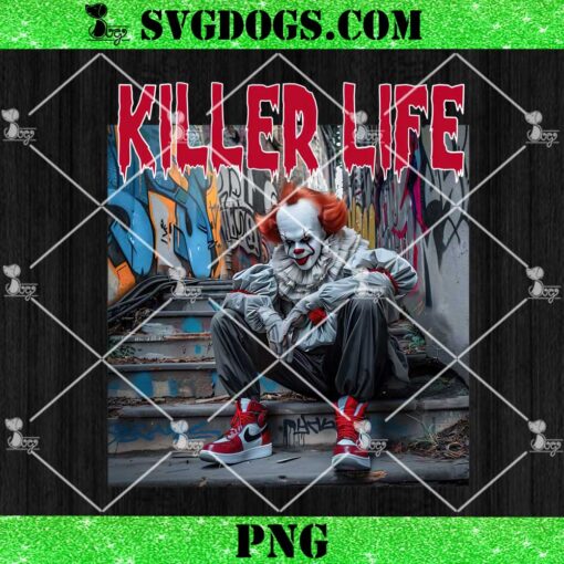Scary Clown Killer Life Halloween PNG, Spooky Killer Man PNG