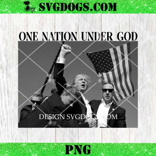 Shooting At Trump Rally PNG, One Nation Under God PNG