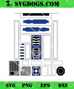 Star Wars R2D2 Uniform SVG