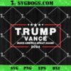 Trump Vance 2024 SVG Cricut, Trump Elephant SVG PNG EPS DXF