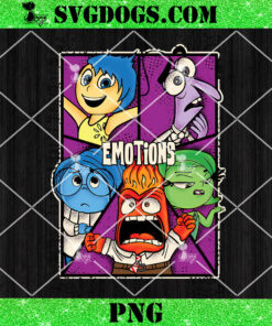 Team Emotions PNG, Inside Out 2 PNG