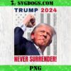 Trump Signals To Americans to Fight PNG, Trump Fight Fight Fight PNG