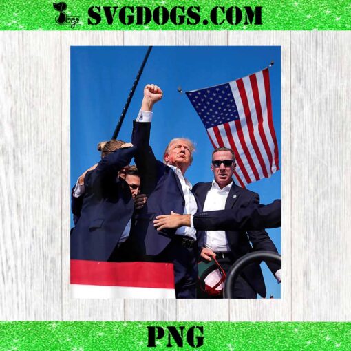Trump 2024 This Is The Most Badass Picture In History PNG, Trump Shot PNG
