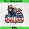 Trump Grazed And Unfazed PNG, Trump Shooting PNG, Trump 2024 Sublimation Transfer PNG