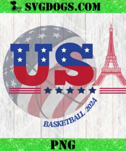 USA Basketball 2024 PNG, Paris Sport Games Basketball Basket Ball PNG