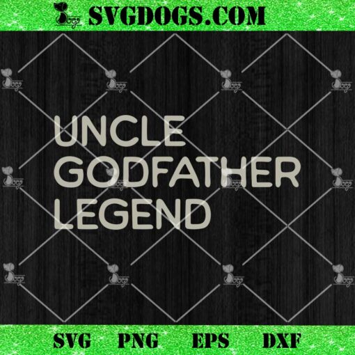 Uncle Godfather Legend SVG PNG