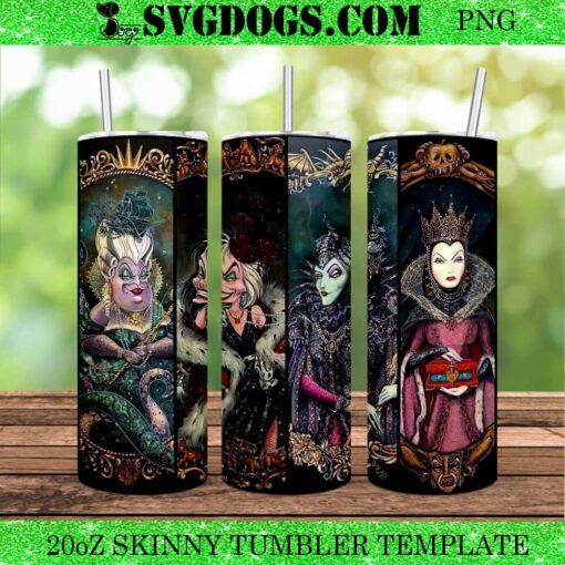 Villains 20oz Tumbler Wrap PNG, Maleficent 20oz Tumbler Wrap PNG