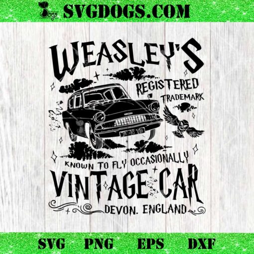 Weasleys Registered Trademark Magical Adventure SVG, Harry Potter SVG PNG EPS DXF