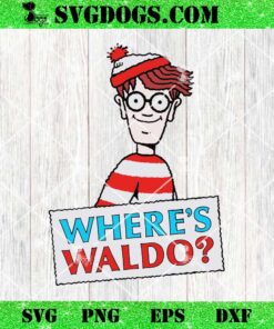 I Found Wally SVG, Where’s Waldo SVG PNG EPS DXF