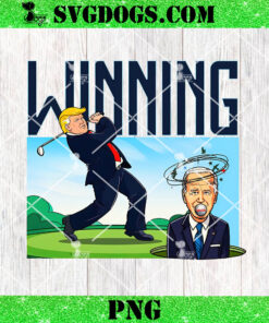 Winning Trump Golf And Biden PNG, Trump Golf Biden PNG