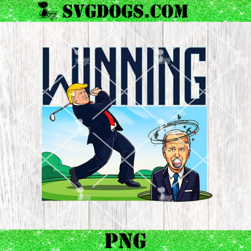 Winning Trump Golf And Biden PNG, Trump Golf Biden PNG