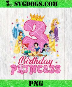 3rd Birthday Princess PNG, Disney Princess Elsa PNG