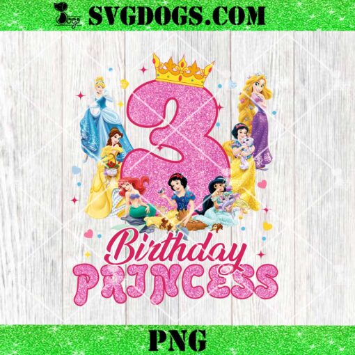 3rd Birthday Princess PNG, Disney Princess Elsa PNG