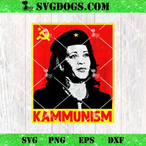 Awesome Kamala Harris PNG, Kammunism communism Harris Walz 2024 PNG