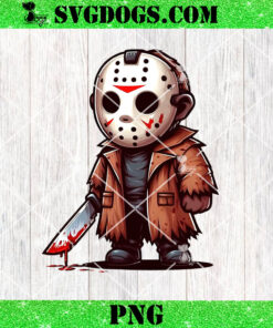 Cute Baby Jason Voorhees PNG, Halloween PNG, Chibi Horror PNG