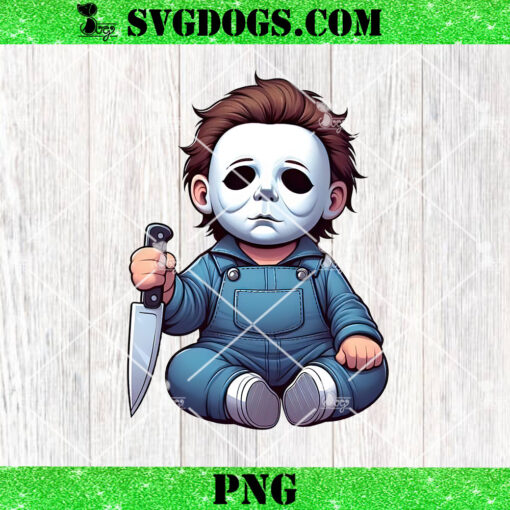 Baby Michael Myers Halloween PNG, Michael Myers Chibi PNG